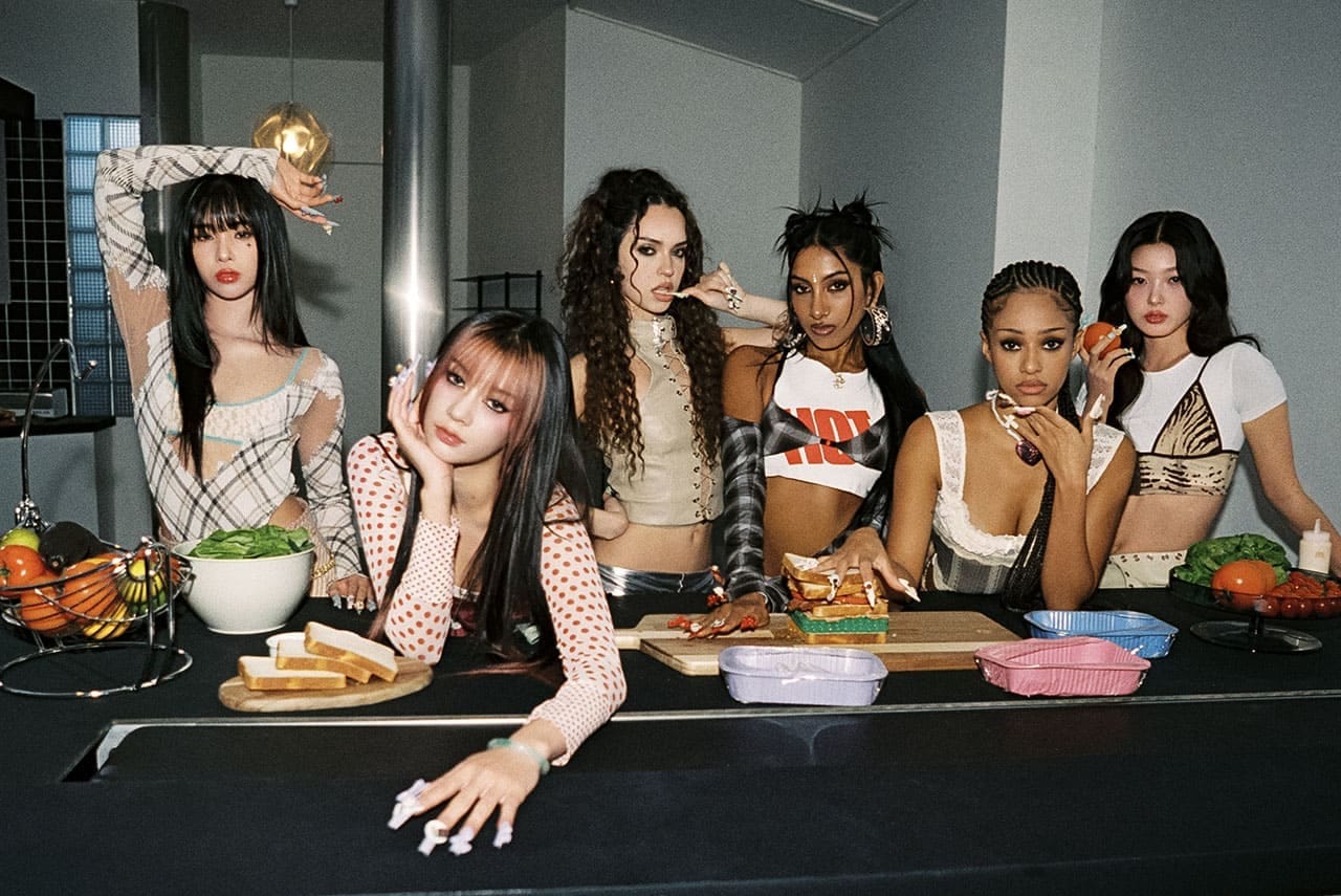 KATSEYE Unveils Concept Photos for Bold New Single 'Gnarly'
