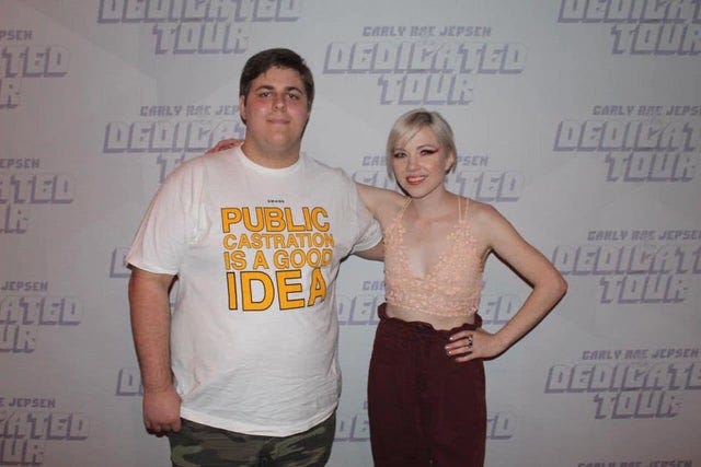 Man trolls Carly at VIP, her face is legendary. I think she ...