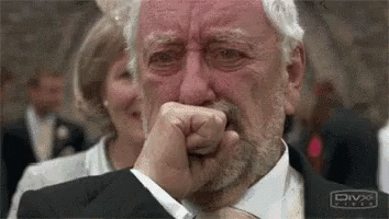 Old Man Sad GIF