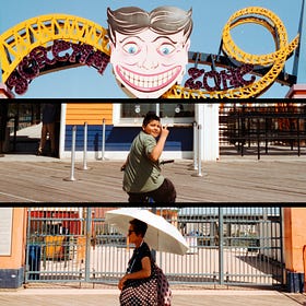Panoramas in Luna Park, Coney Island