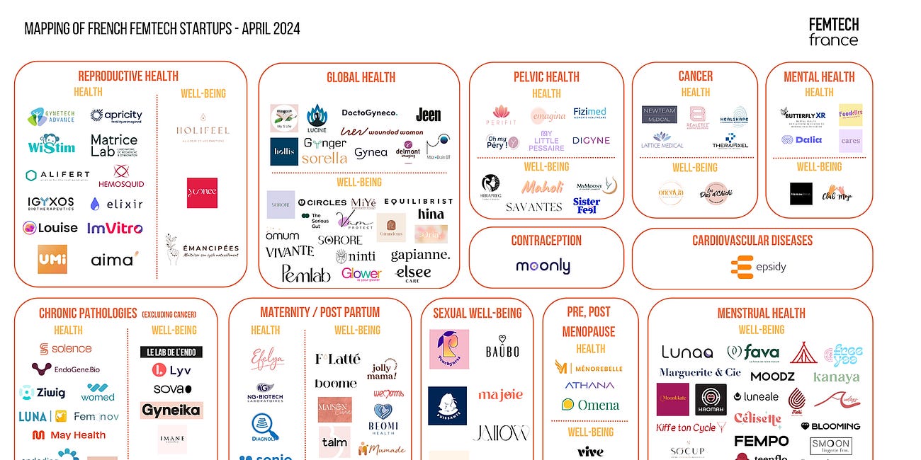 Femtech start-ups in France increase by 22% in 12 months