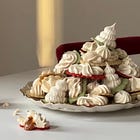 meringue sablé cookies