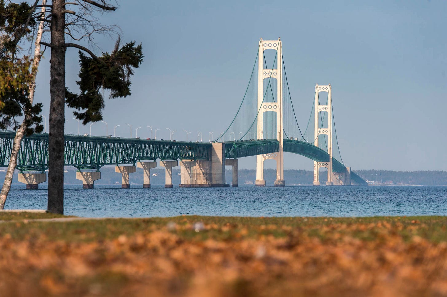 Mackinac Bridge Fall Mackinac Bridge Fall