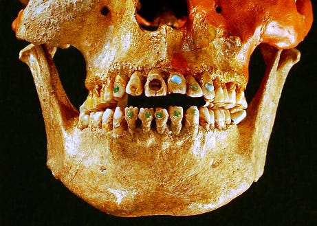 Art Spotted: Ancient Mayan Dental Decoration | Forsyth Galleries Blog