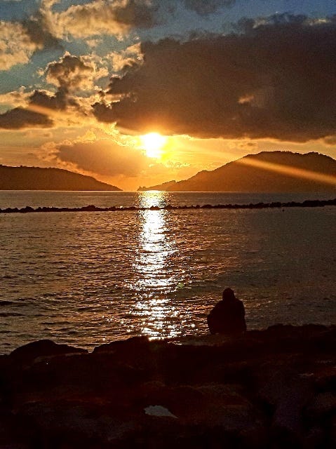 lovely sunset from every corner in Gulf of Poets
