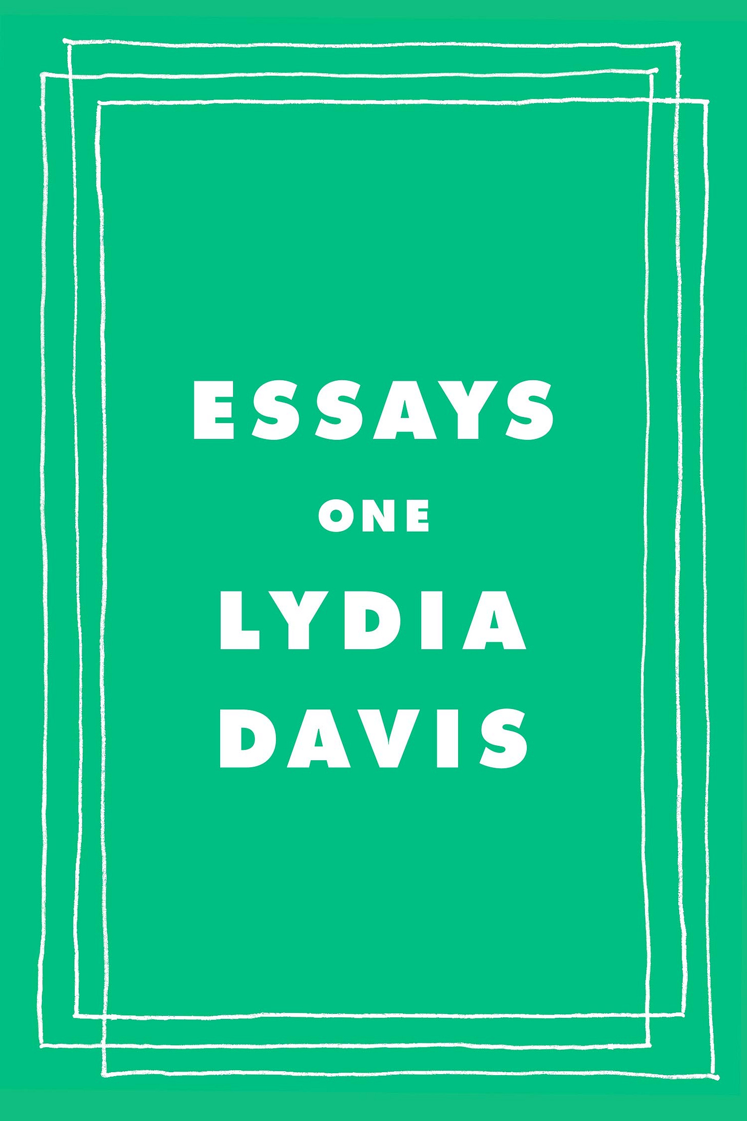 Essays One [Book]