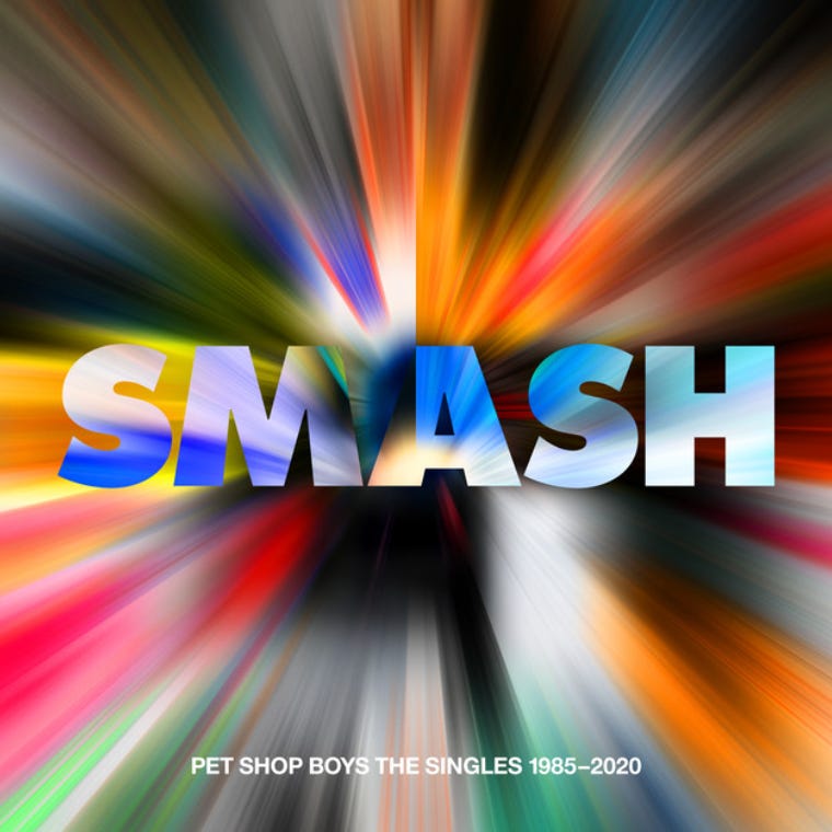 Pet Shop Boys "Smash" album art Pet Shop Boys "Smash" album art