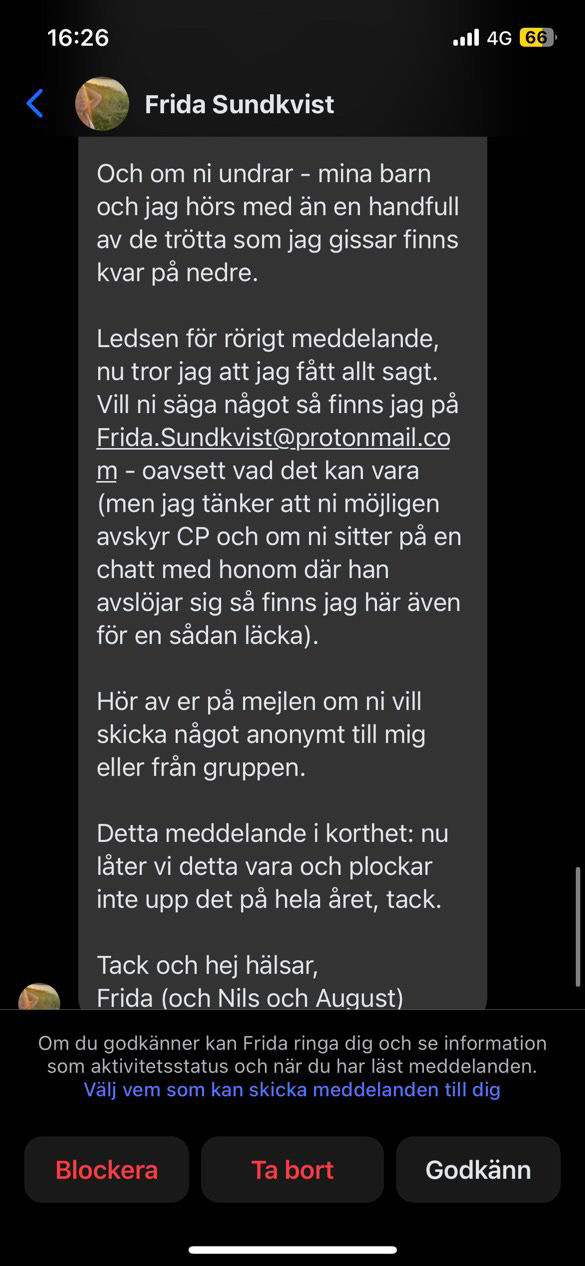 Frida Sundkvist Expressen