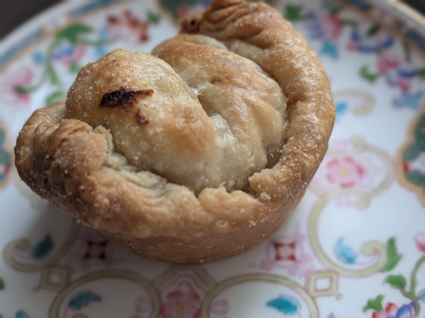 A muffin-tin sized hand pie.
