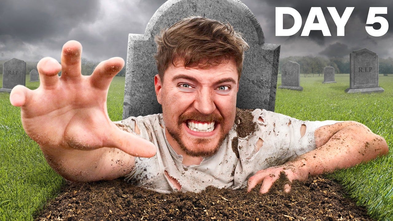 I Spent 7 Days Buried Alive - YouTube