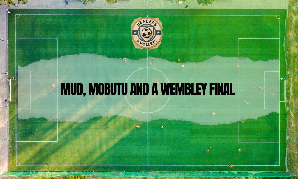 a football fanzine graphic