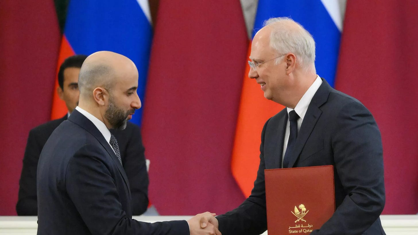 Russia & Qatar Sign €2b Investment Deal - Sputnik International, 1920, 17.04.2025
