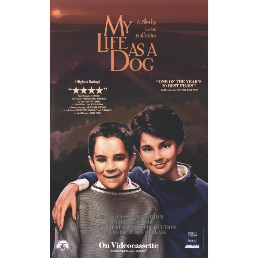 Pop Culture Graphics MOVCF8001 My Life as a Dog Movie Poster, 11 x 17 -  Walmart.com