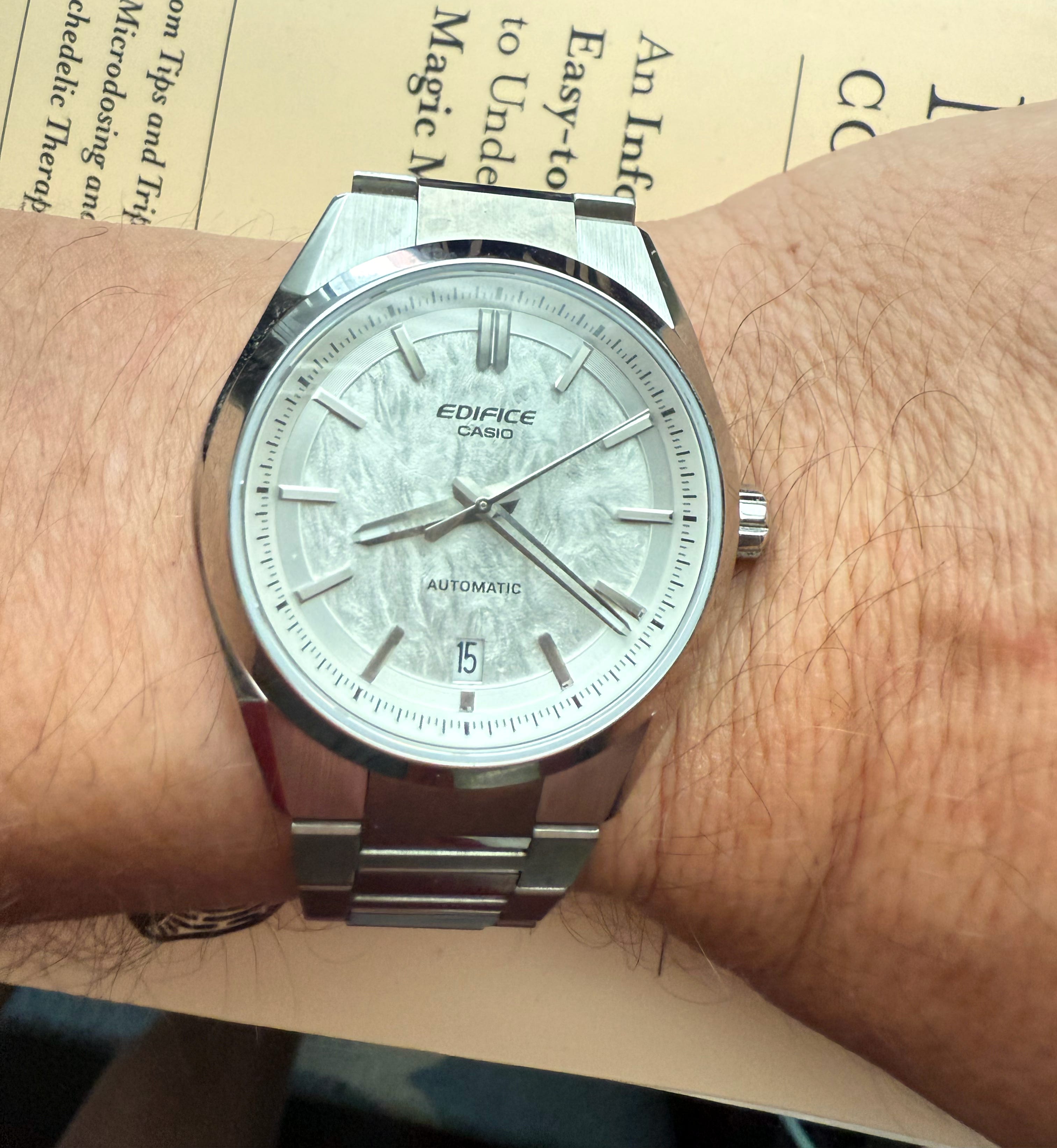 Casio's First Mechanical Watch Is Here: Meet the Edifice EFK-100