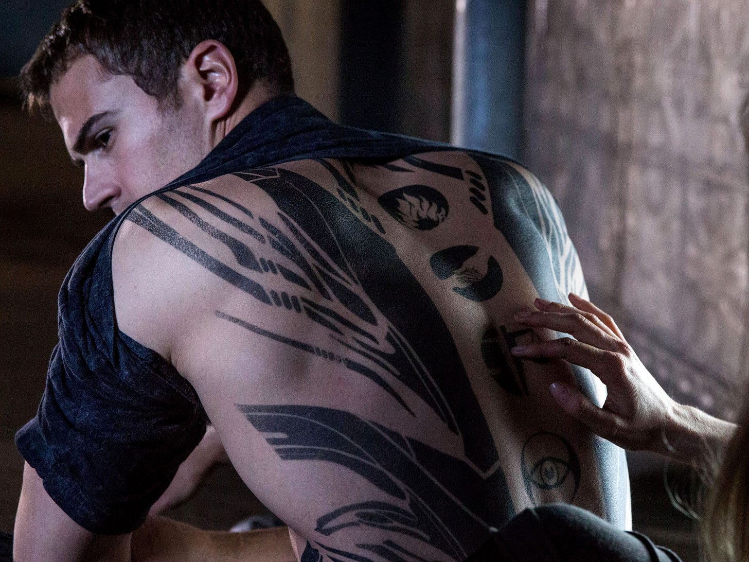 theo james tattoo