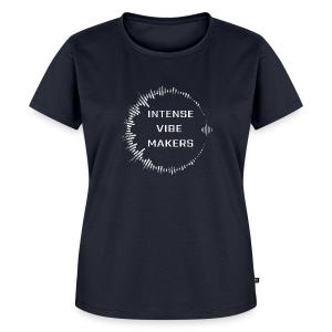 INTENSE VIBE MAKERS STREET TEAM logo by Intensia - white circle with sound waves on black