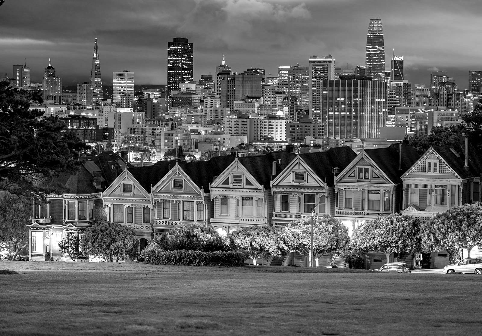 Early morning view from Alamo Square Park : r/bayarea Early morning view from Alamo Square Park : r/bayarea