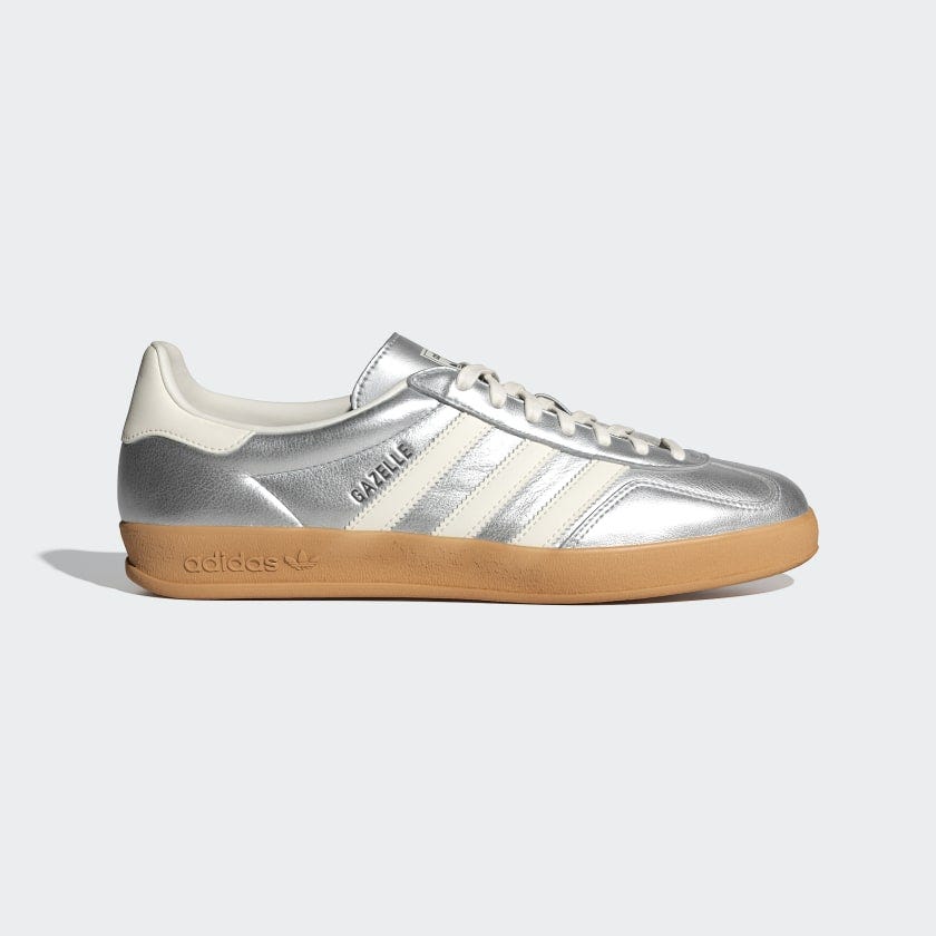 adidas gazelle silver green womens adidas Mens Gazelle Indoor Shoes 9.5 main image 0