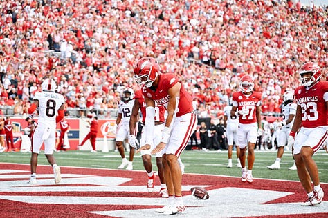 Arkansas football photos.