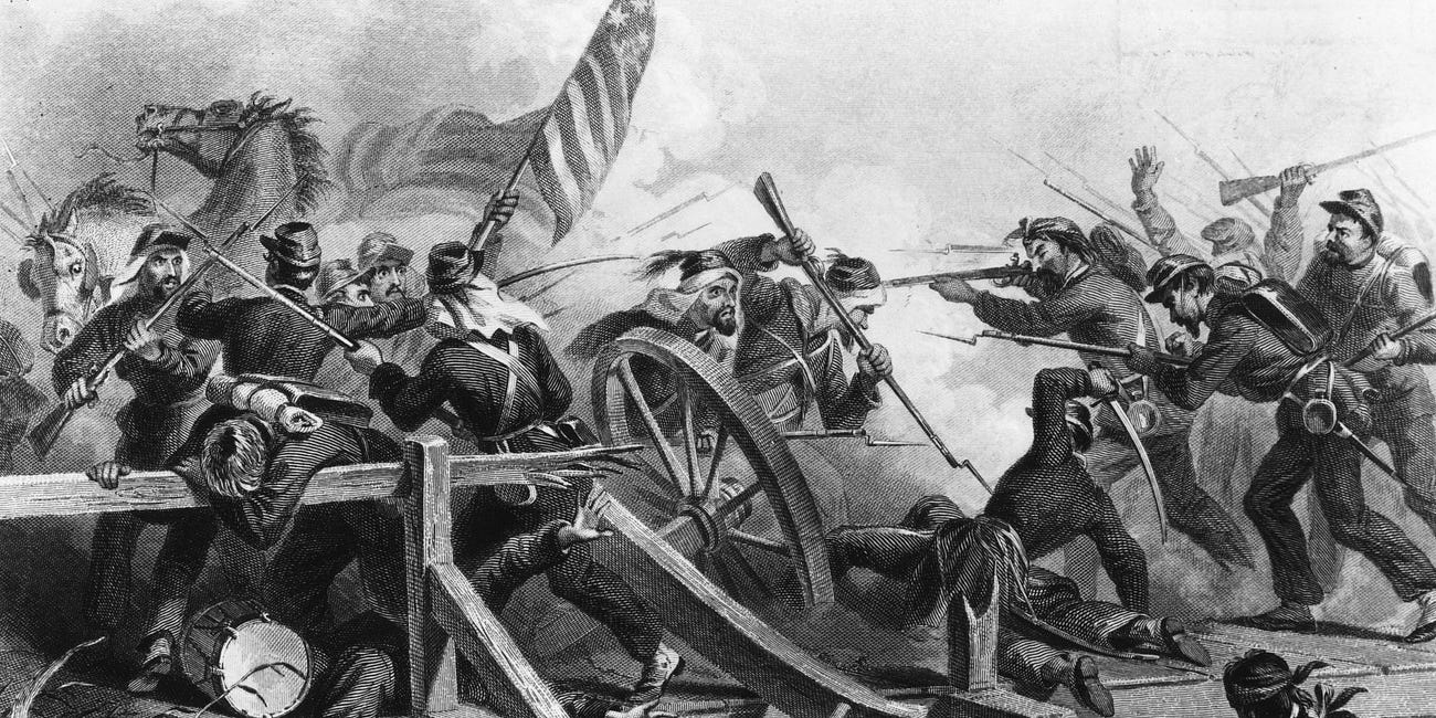 Yankees And Confederates Finally Face Reality: A Long, Bloody Tragedy Awaits
