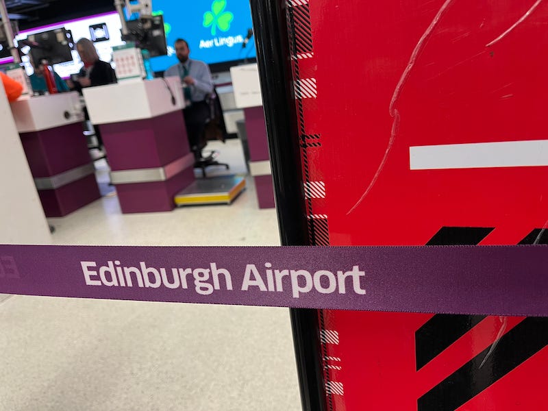 2025-6-25 Edinburgh Airport line, photo by author