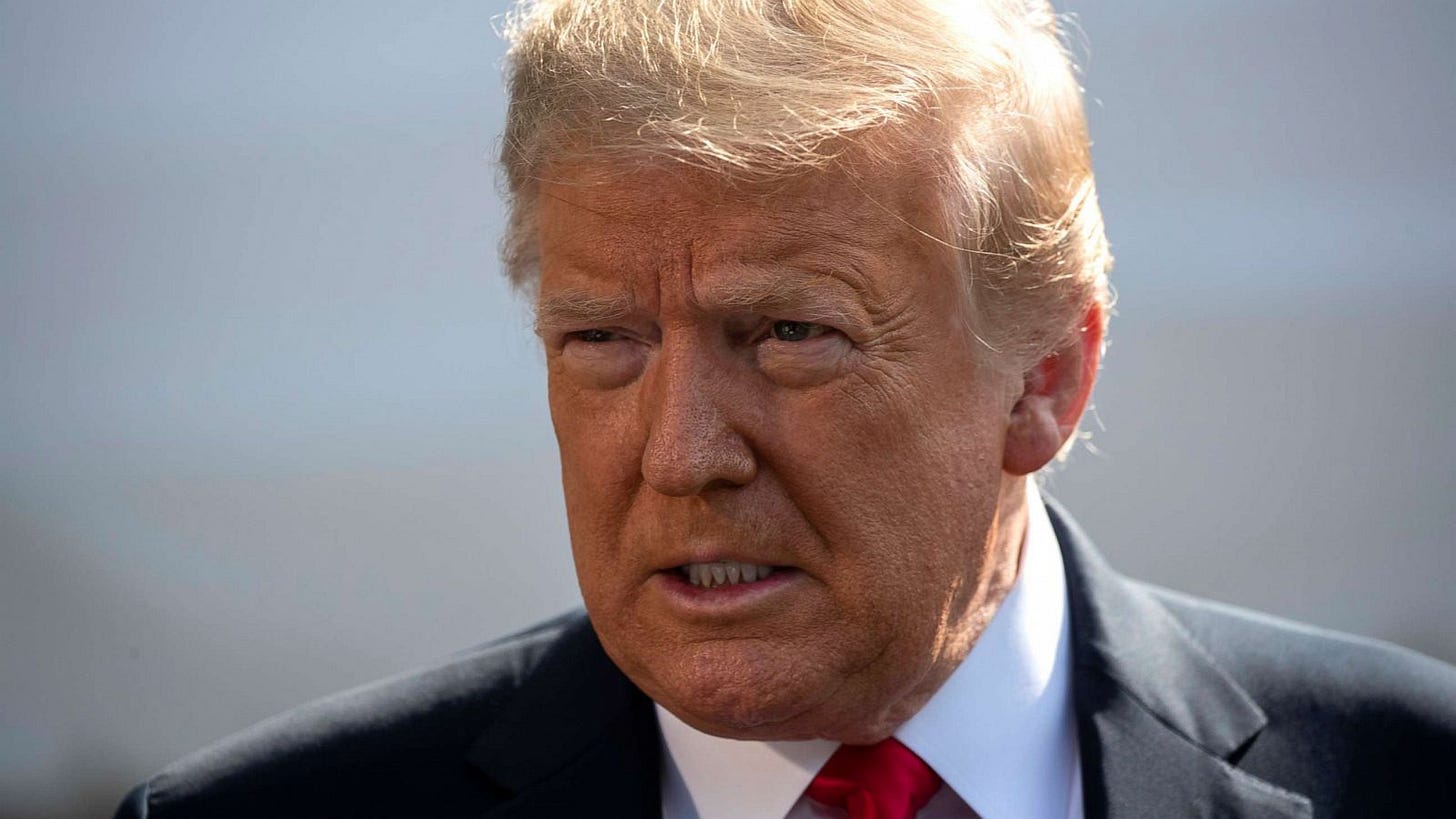 Trump tweets, then deletes, protest video that includes supporter yelling 'white power' - ABC News Trump tweets, then deletes, protest video that includes supporter yelling 'white power' - ABC News