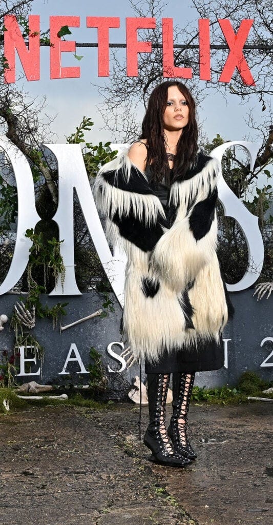 Jenna Ortega and Emma Myers Bring Gothic Glam to Sydney