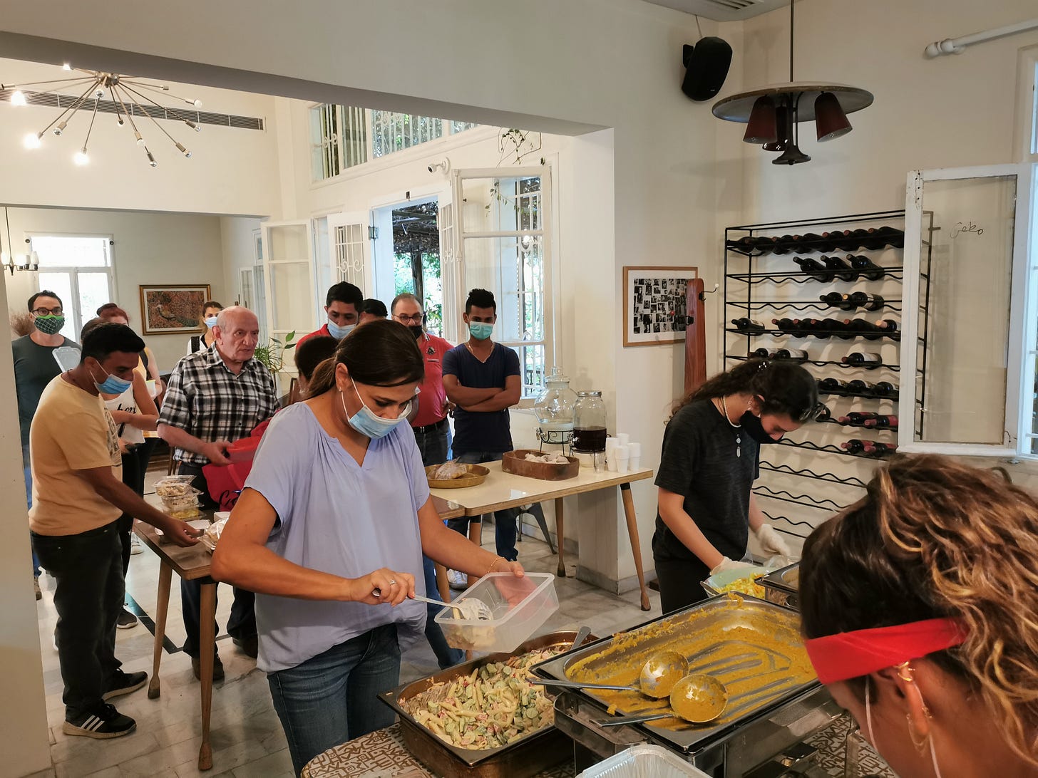 photo of Makan prepping meals, courtesy of Makan