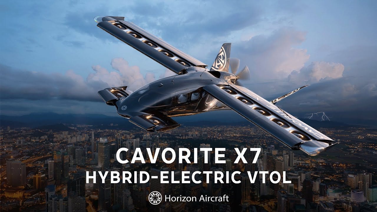 Split-wing eVTOL X7 gets improved propulsion and design Split-wing eVTOL X7 gets improved propulsion and design