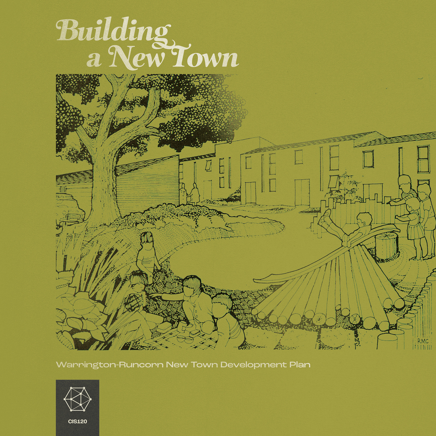 Album cover for a new EP called Building A New Town