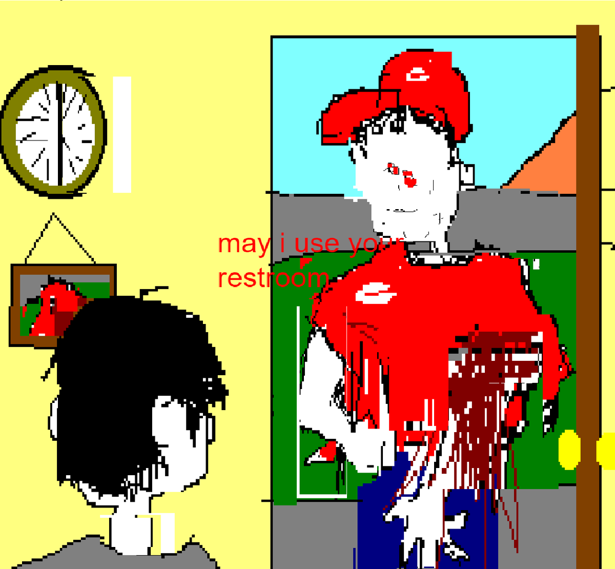 A Dope Clown Comic from Abusive clown stroking his shit aka AbusiveHis91373 on Twitter / X