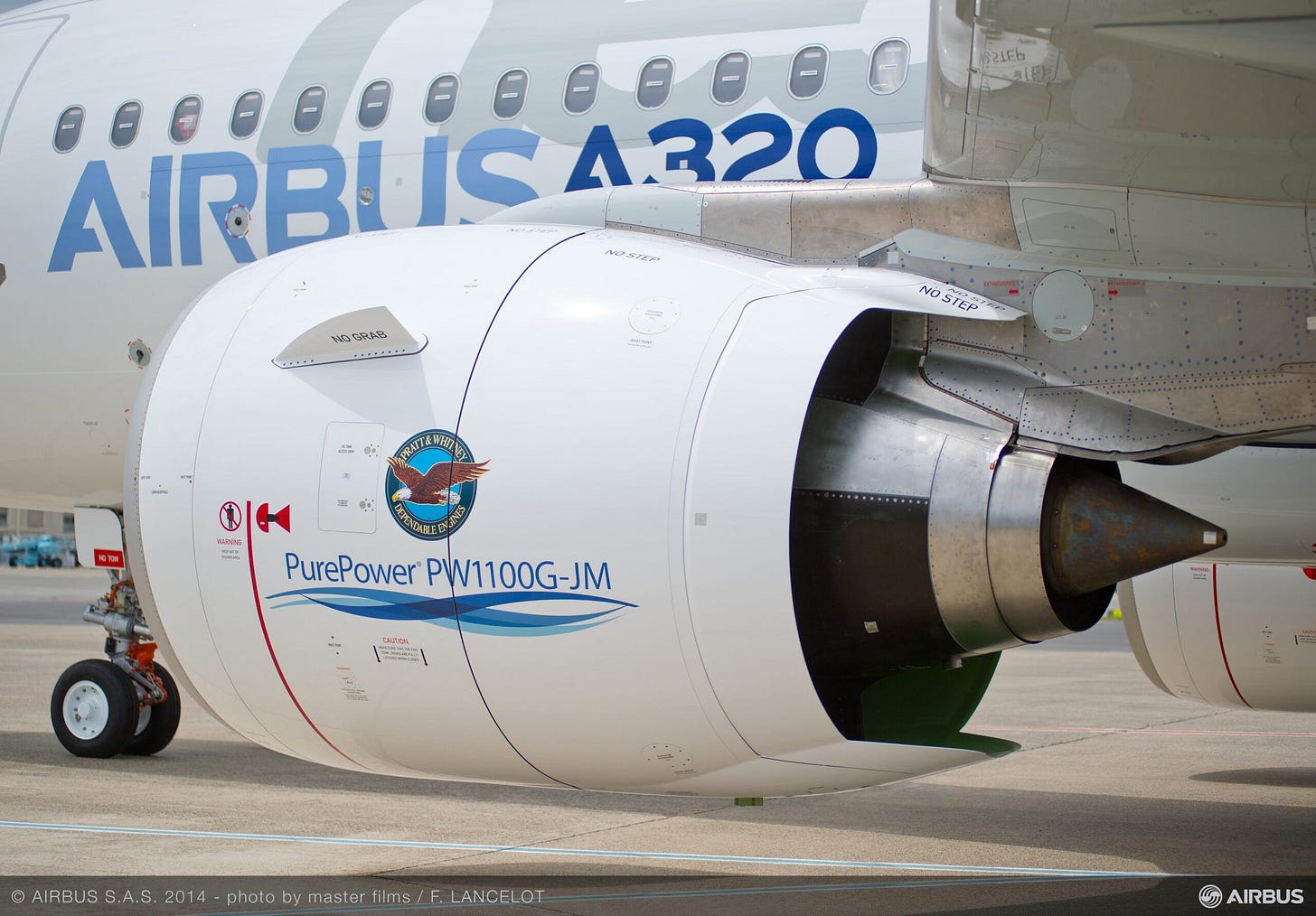 Pratt Whitney GTF engine
