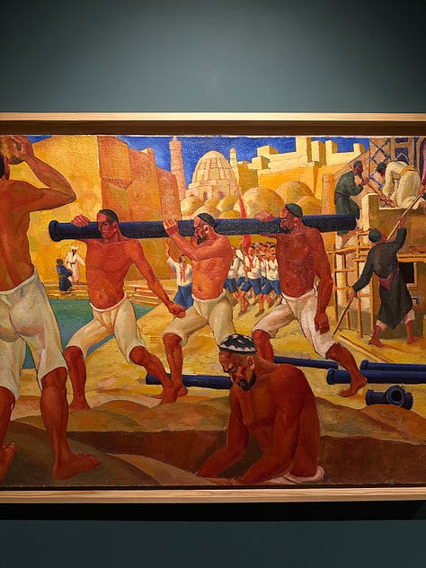 A number of works at the Savitsky