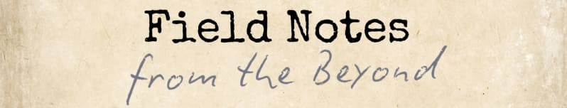 Field Notes from the Beyond