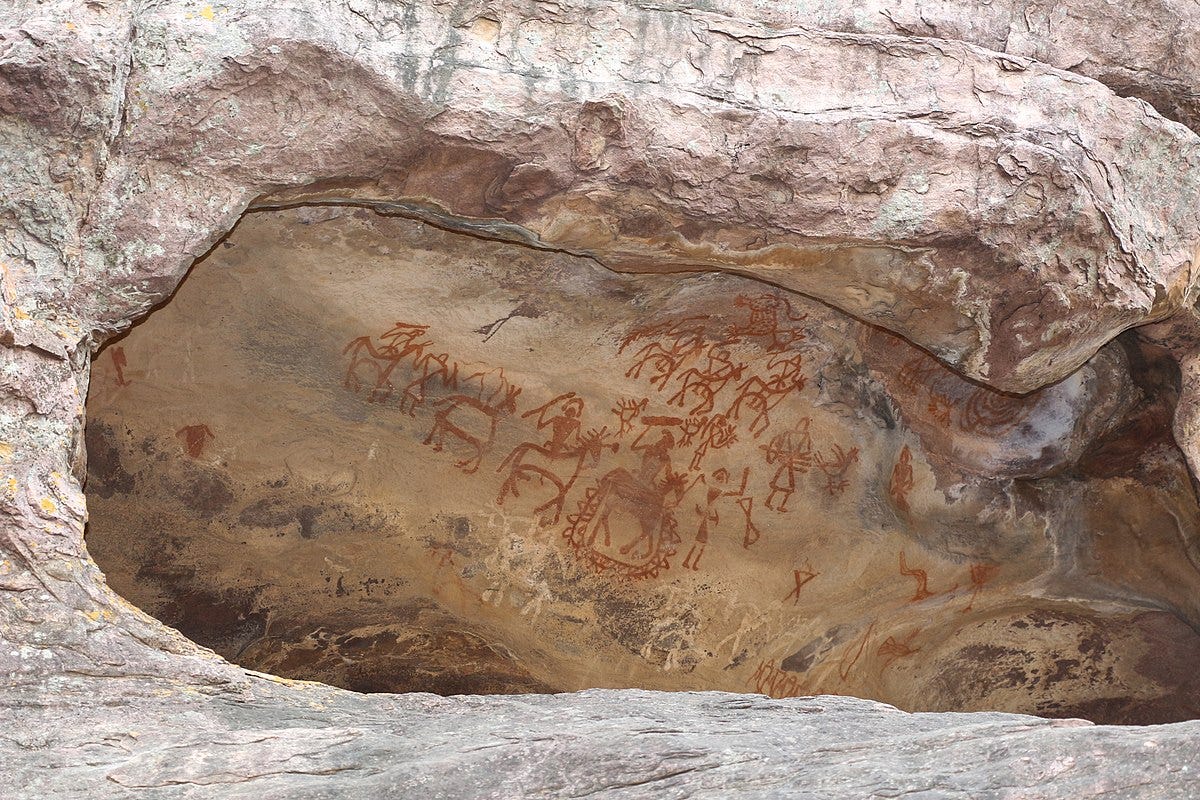 Bhimbetka rock shelters - Wikipedia Bhimbetka rock shelters - Wikipedia