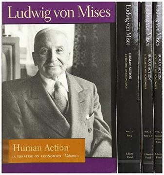 Book Human Action: A Treatise on Economics (4 Volume Set) Mises, Ludwig Von  ; Greaves, Bettina Bien - Bookdelivery Greece