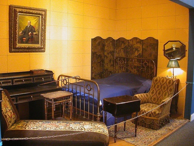 Paris - Carnavalet Museum - Marcel Proust's bedroom