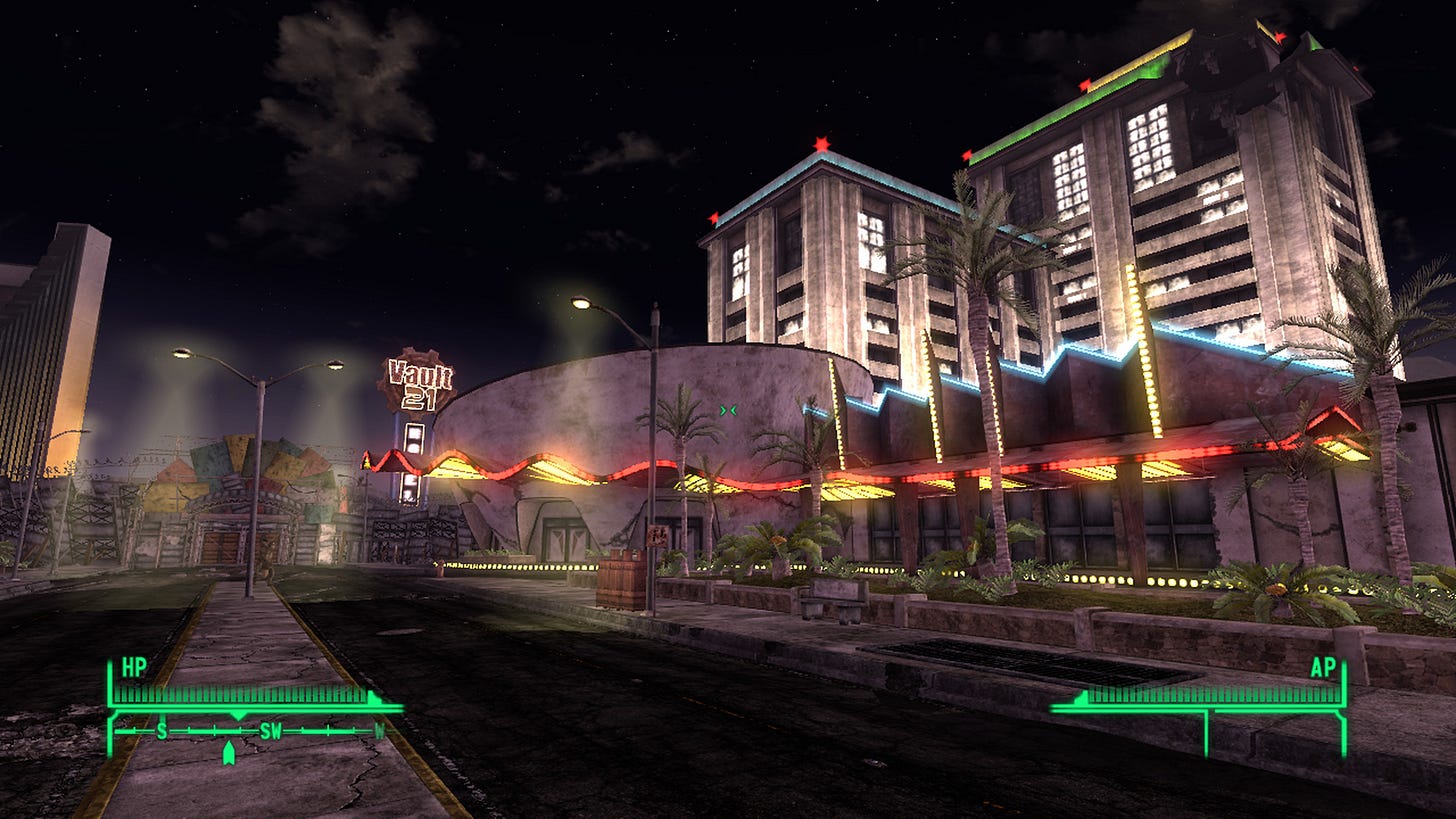 Το Στριπ του Λας Βέγκας στο New Vegas
