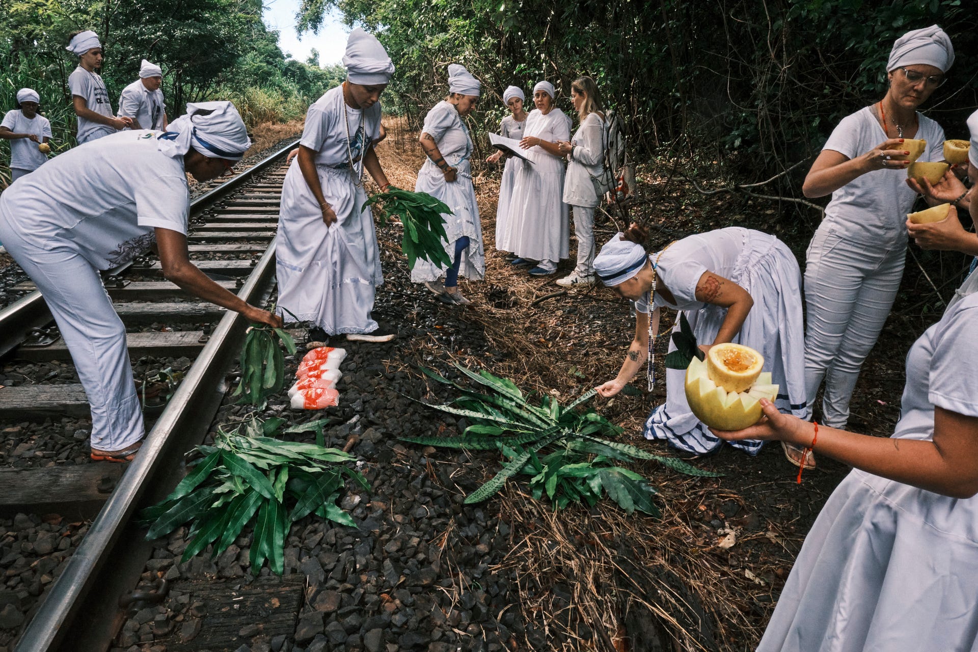 ritual use of tobacco in umbanda Mapacho Rituals at Onikano African Ritual Smoke Stock Photos