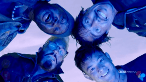 The Rowdy 3 - from the Dirk Gently trailer