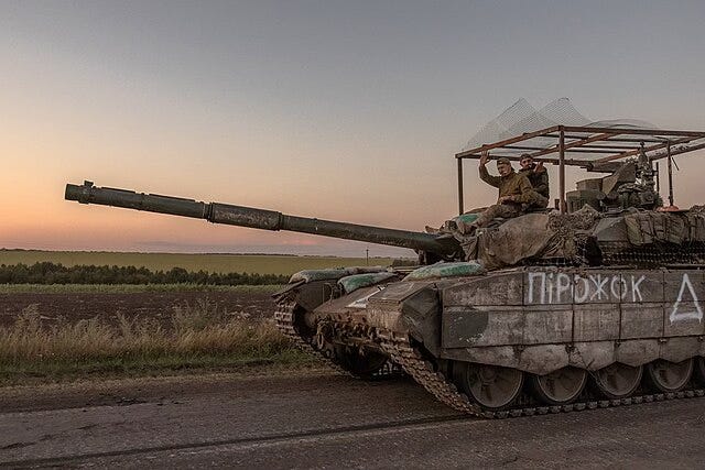 The 80th Air Assault Brigade captured a T-90M Proryv tank in the Kursk region.