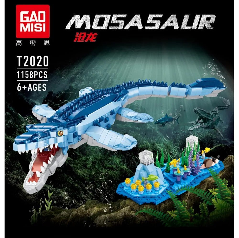 TaiGaoLe Mosasaurus • Set T2020 • SetDB • Merlins Bricks TaiGaoLe Mosasaurus • Set T2020 • SetDB • Merlins Bricks