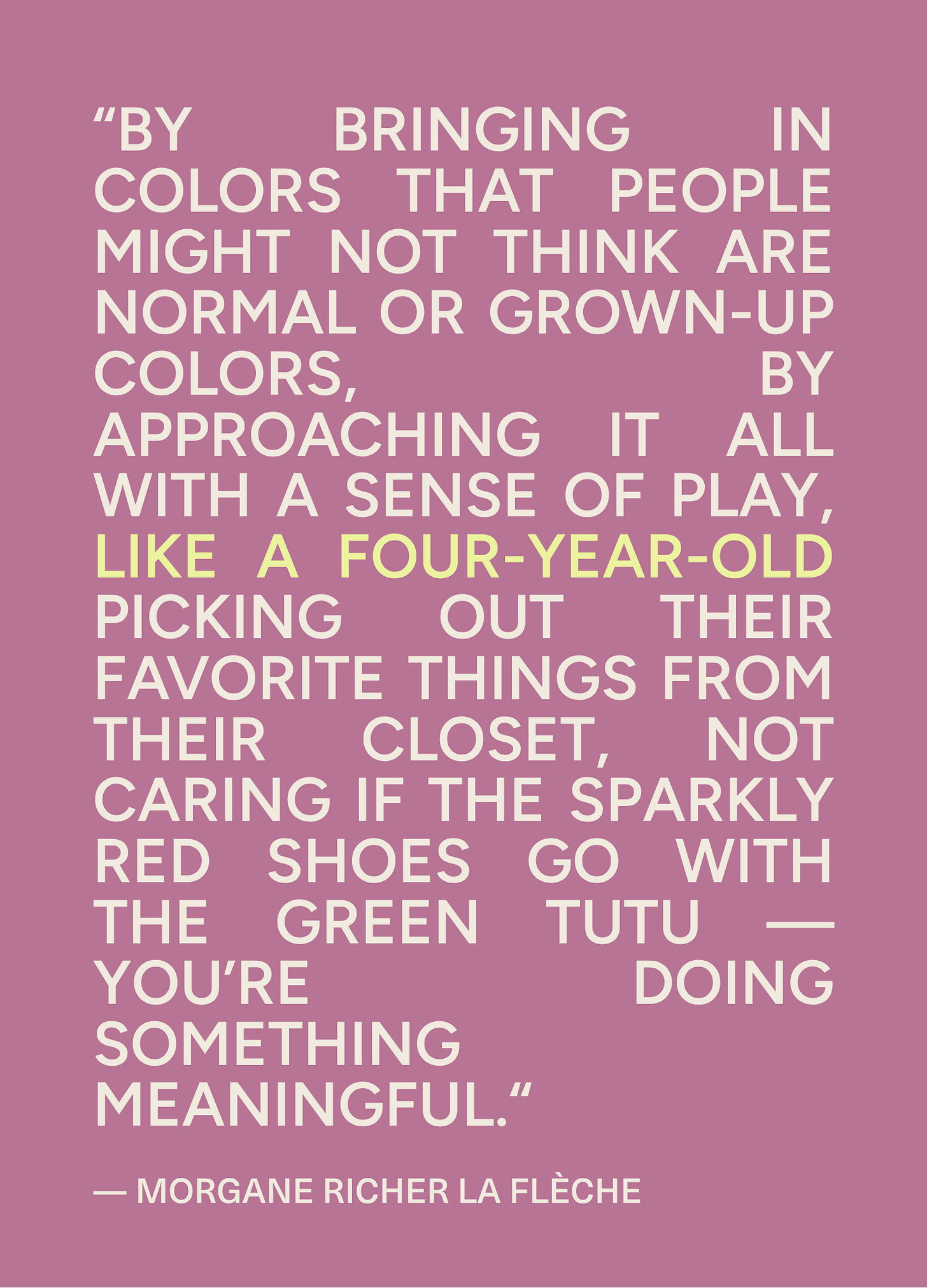 A quote by Morgane Richer La Flèche