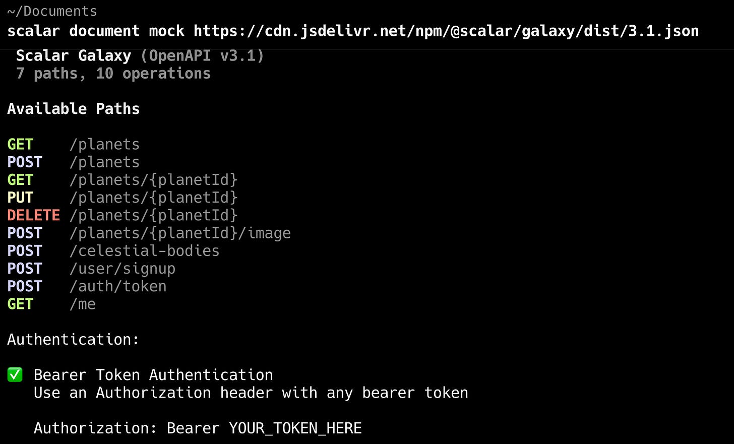 How to set up an OpenAPI mock server - by Ian - Scalar