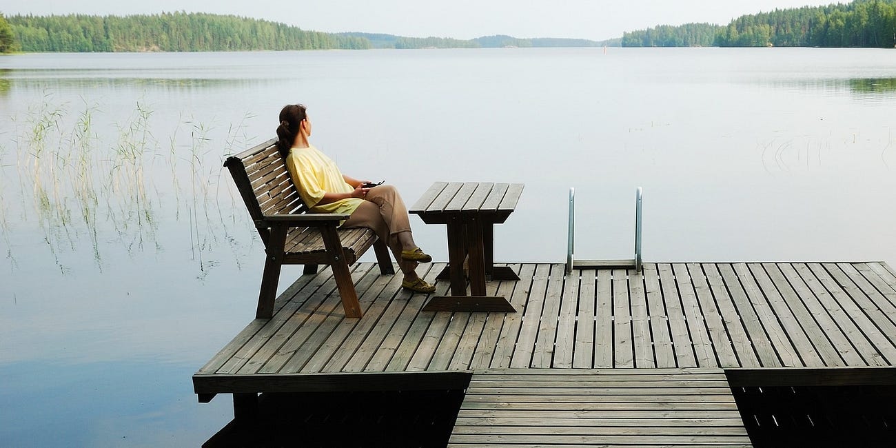 Atmen statt Reden. Tief Atmen.