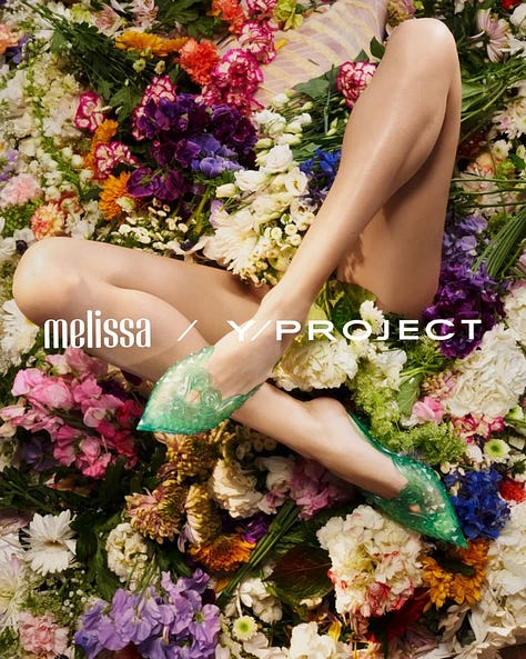 Y/Project x Melissa Court Shoes - Paperdoll Sammy