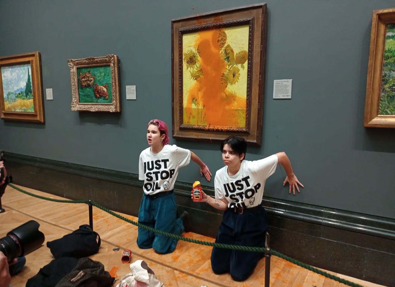 Is There a Future for Just Stop Oil's Art Protests? - ArtReview Is There a Future for Just Stop Oil's Art Protests? - ArtReview
