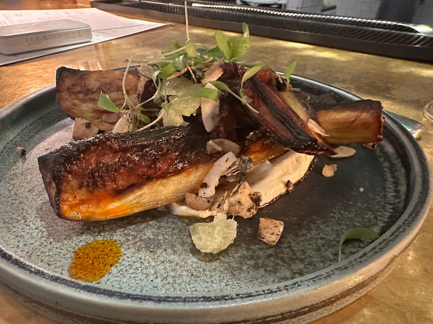 Signature eggplant, NOPI, London