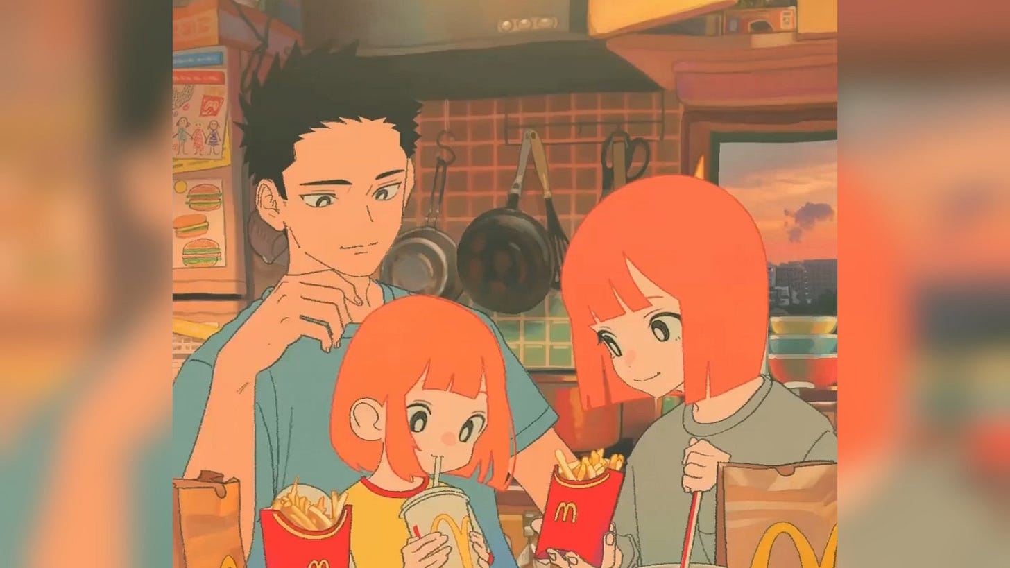 The anime McDonald's ad that rocked the world.