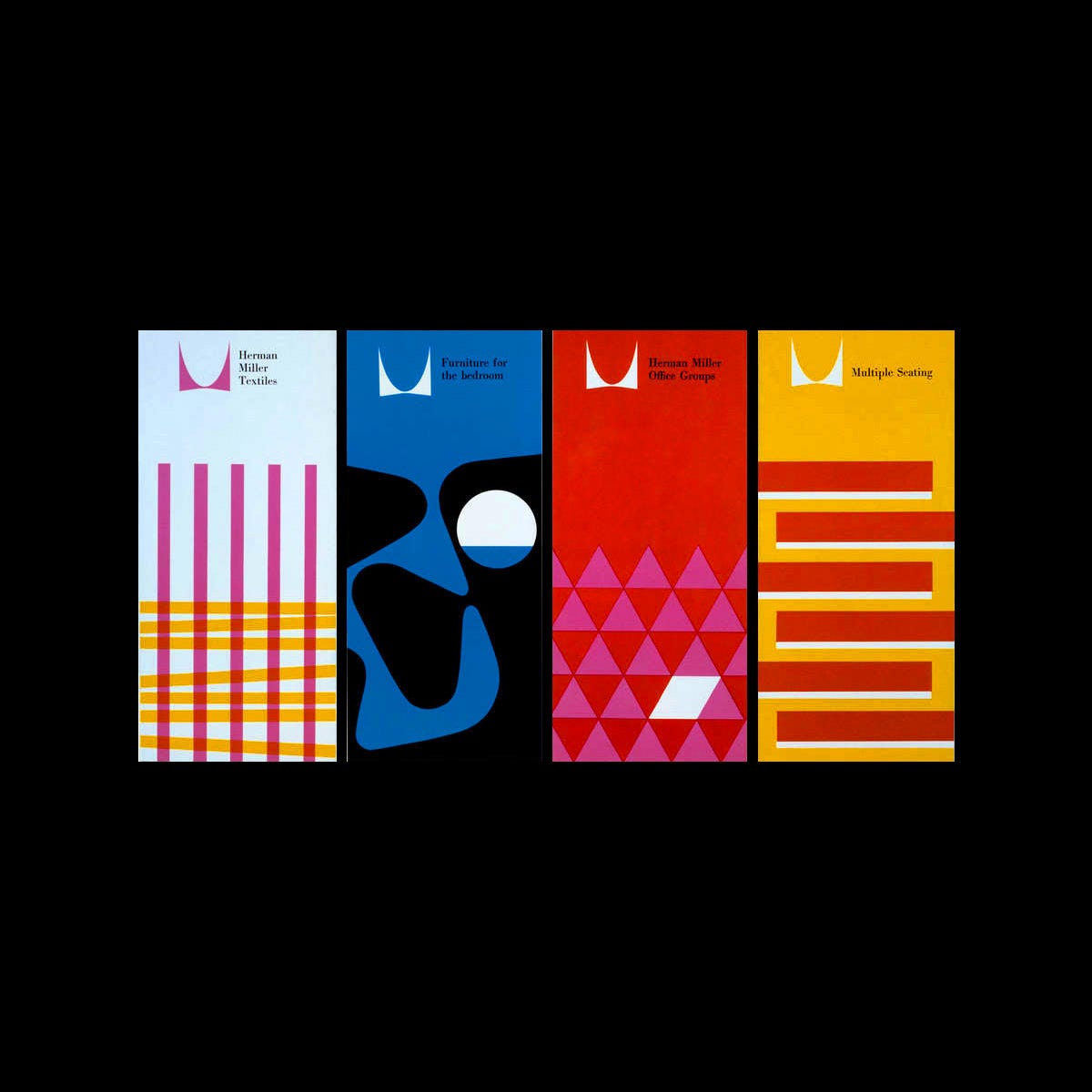 Herman Miller logo, 1946 by Irving Harper